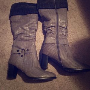 Midnight Velvet Boots